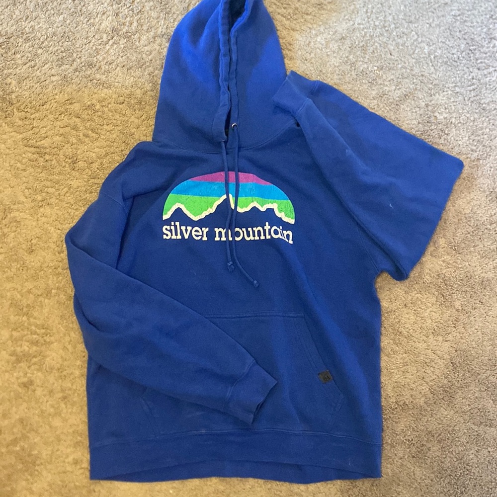 Silver Mountain hoodie size large